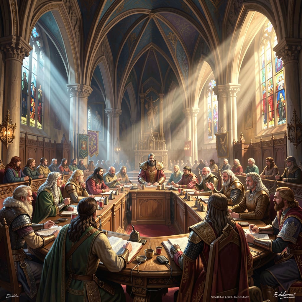 The Ealdenmot in session